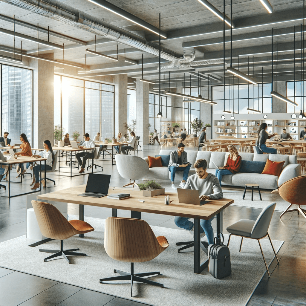 vibrant coworking spaces