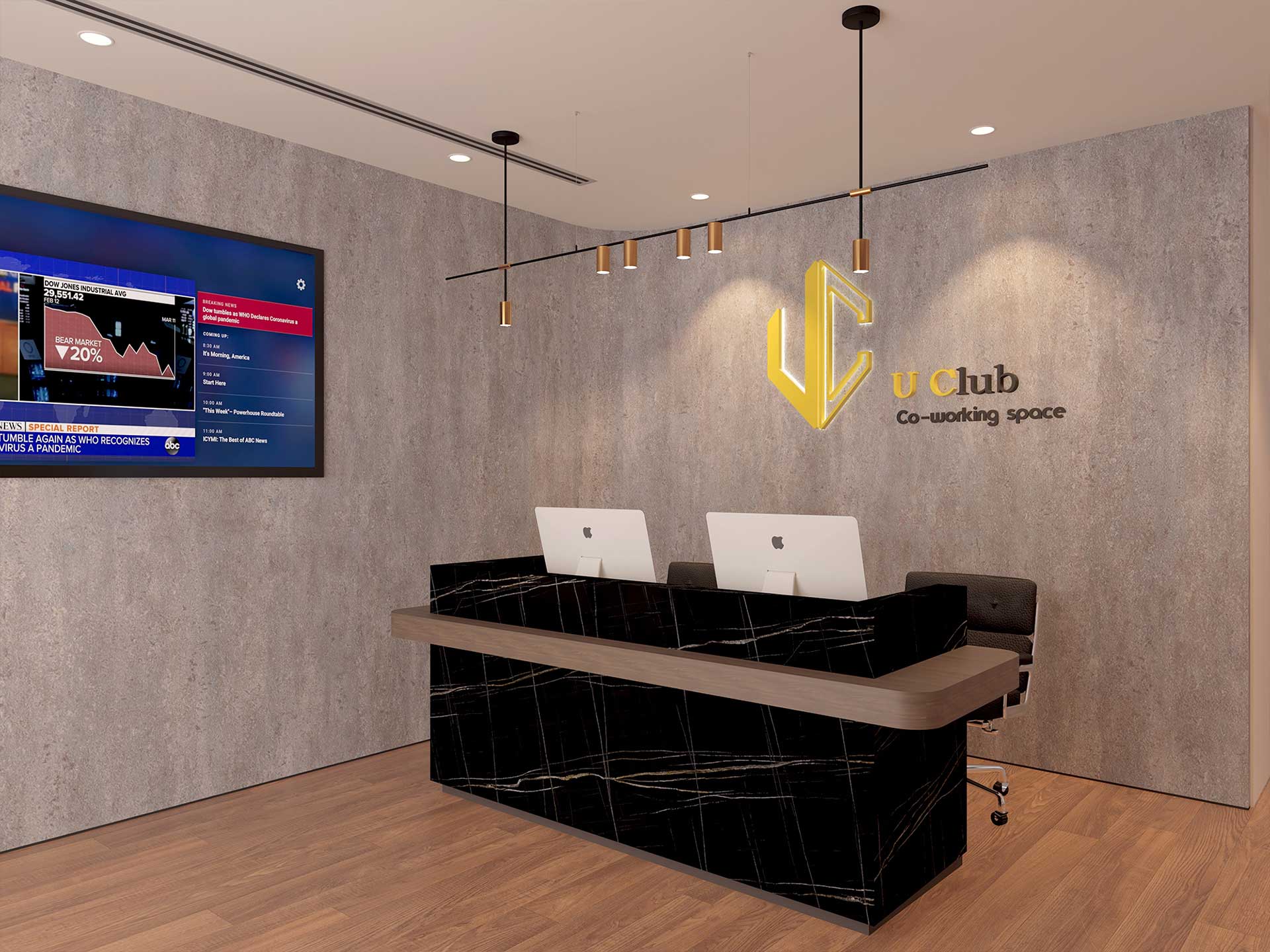 reception area