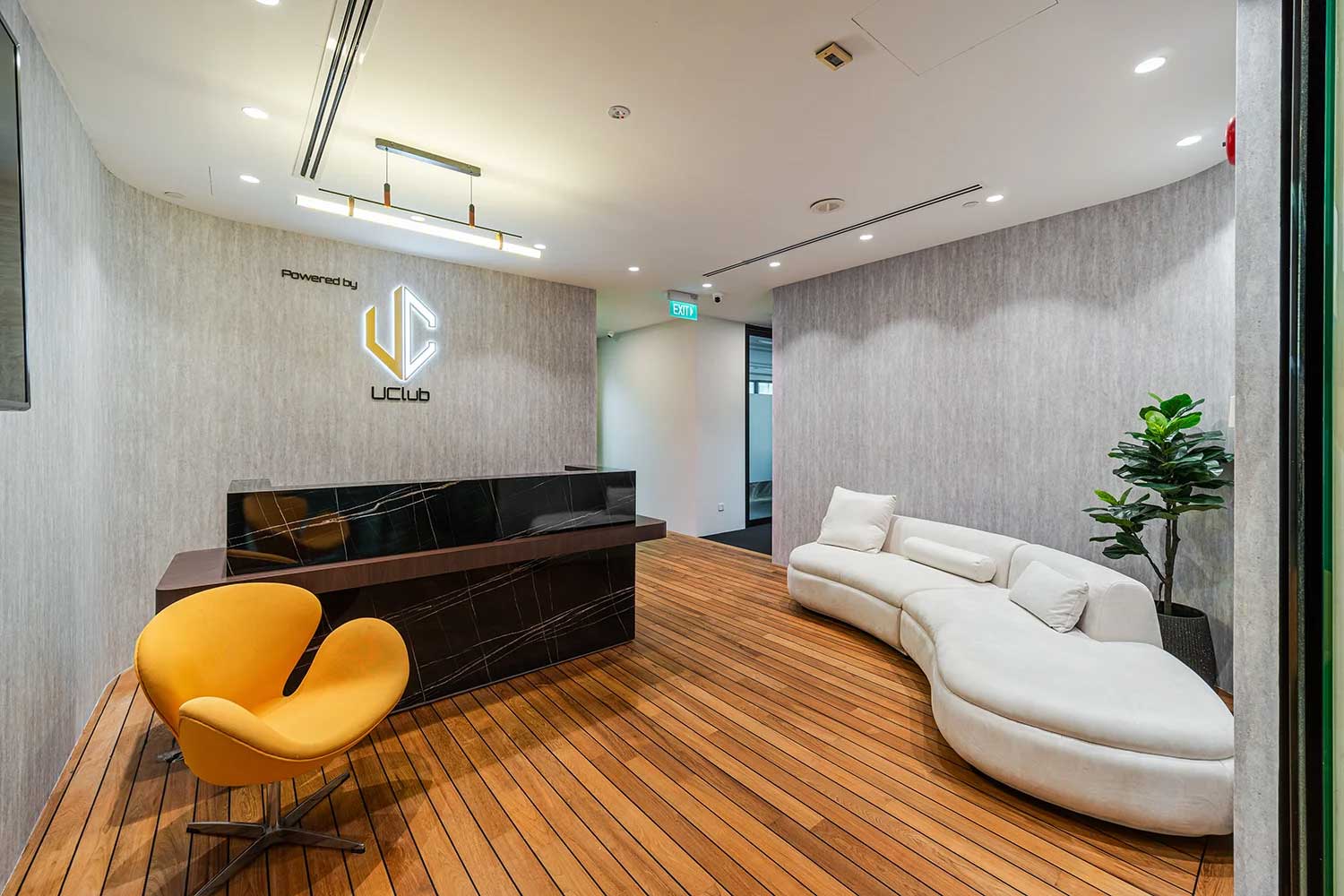 UClub Prudential Tower Reception